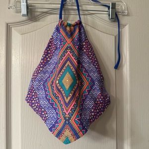 GB Geometric swim top